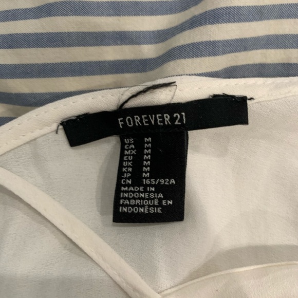 FOREVER21 One Shoulder Summer Top - Picture 2 of 2